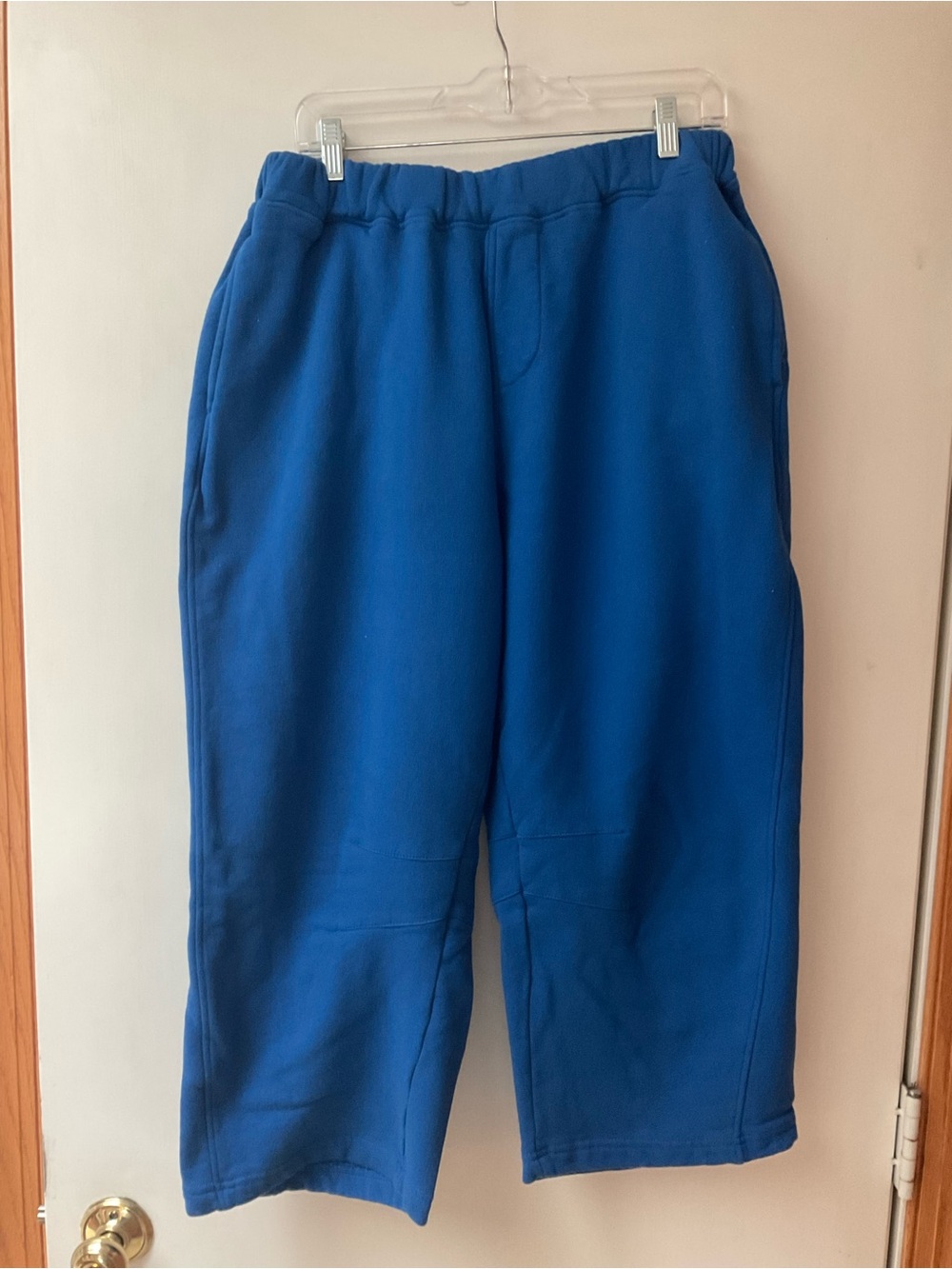 Electric Blue Cozy Barrel  Sweatpants